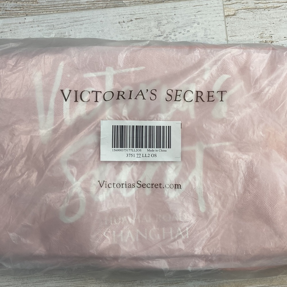 Victorias Secret Shanghai Fashion Show Light Pink and White Tote Bag - Picture 3 of 4